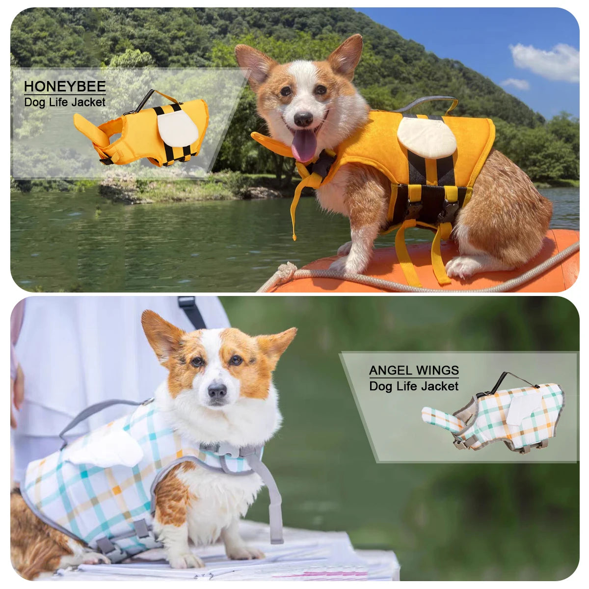 Reflective, Adjustable, Flotation Life Jacket