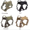 Tactical Dog Harness Military Training K9 Padded