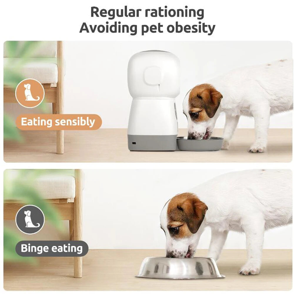 3.5L Automatic WiFi Smart Pet Feeder