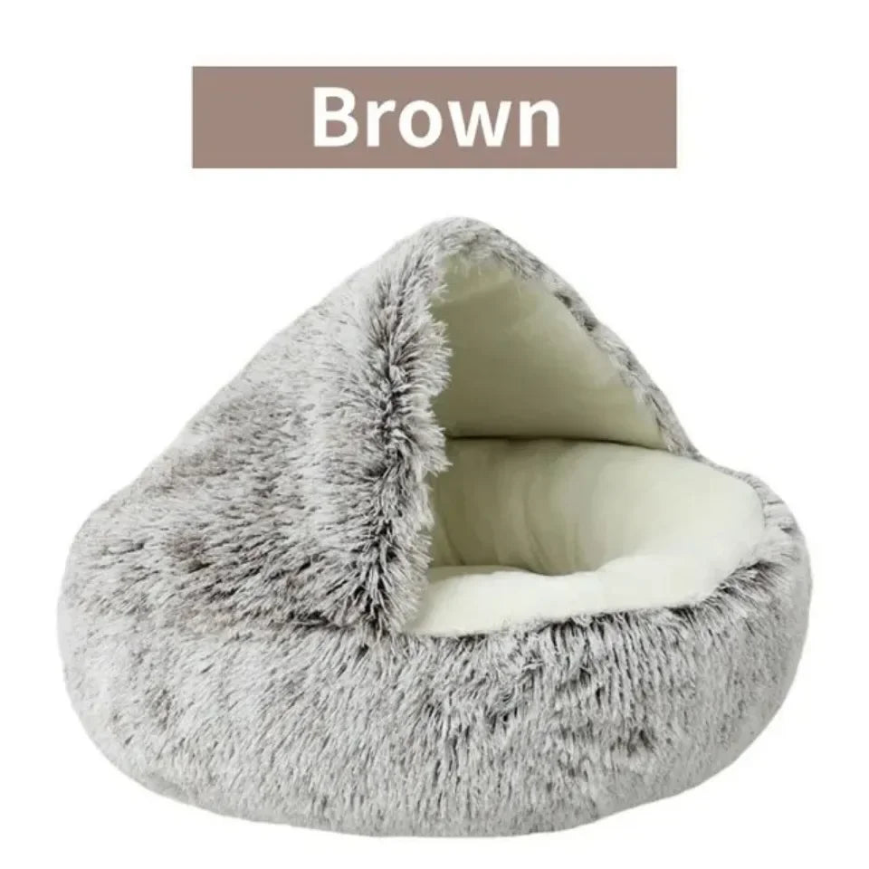 Pets Sleeping Enclosed Round Cushion