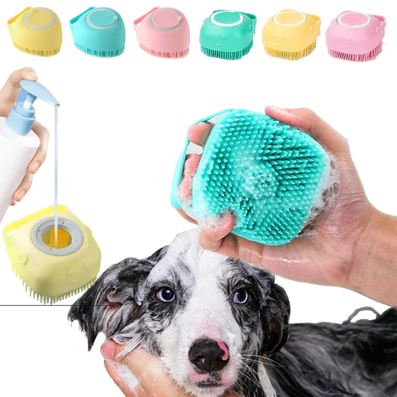 Shampoo Silicone Brush