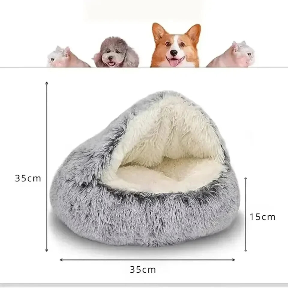 Pets Sleeping Enclosed Round Cushion
