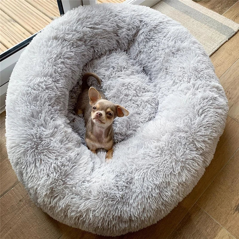 Pet Calming Donut Bed