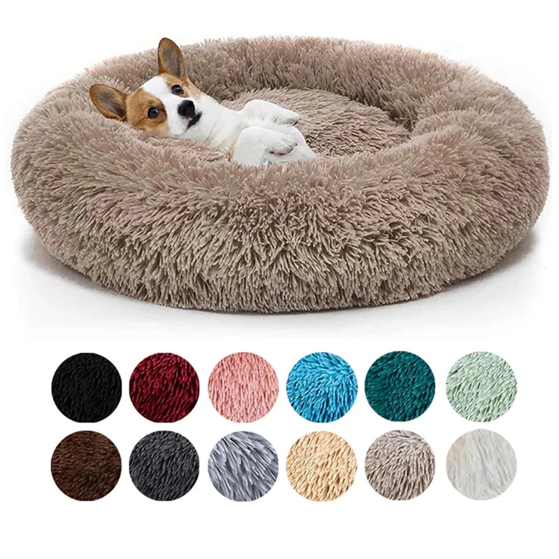 Pet Calming Donut Bed