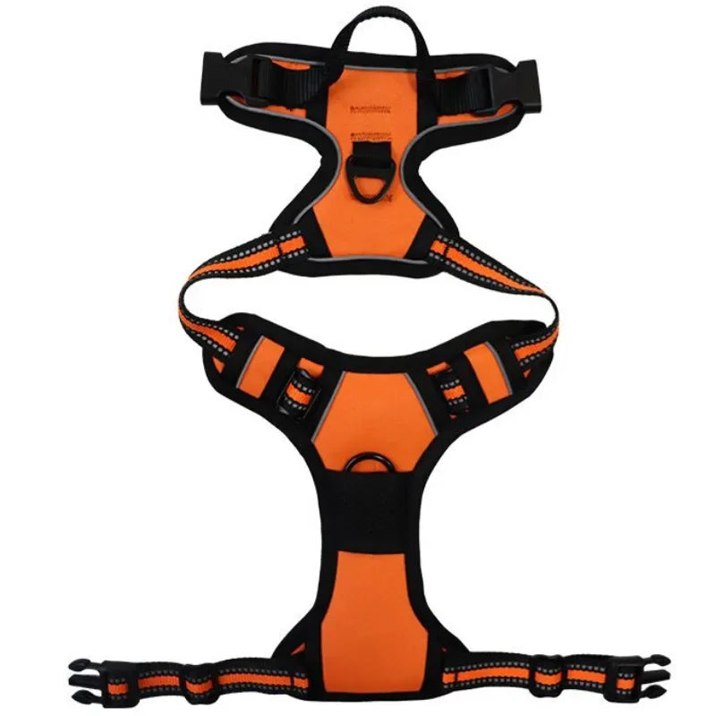 Adjustable, Reflective, Breathable Harness Vest