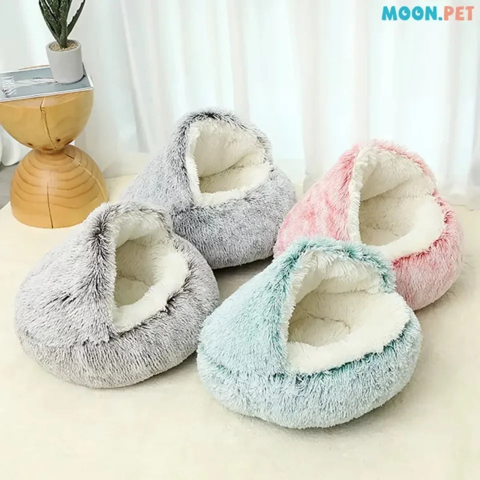 Pets Sleeping Enclosed Round Cushion