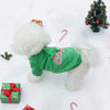 Pet Autumn/Winter Christmas Hoodie Spring/Autumn Edition Dog Festival Bell Festive Clothing Santa Claus Cat Outing Clothes