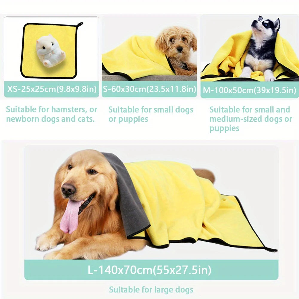 Soft And Absorbent Towels for cats and dogs
