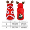 1pc Cat Christmas Clothes Winter Warm Pet Clothes for Small Medium Dogs Elk Santa Claus Dog Cats Coat Christmas Dogs Costume