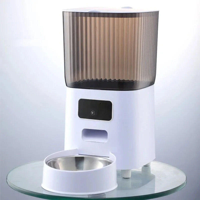 5L Double Bowls Smart Automatic Feeder With Camera