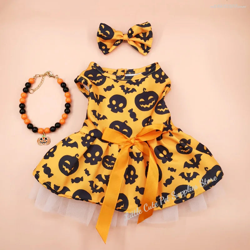 Halloween Dress For Small Medium Dogs