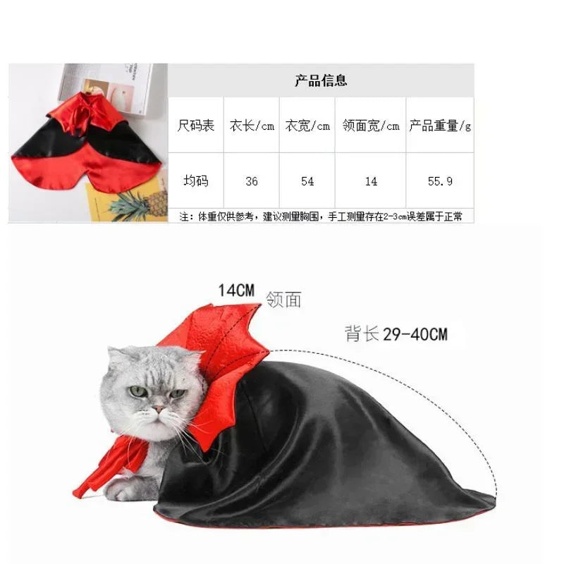 Halloween Costumes Cute Cosplay Vampire Cloak