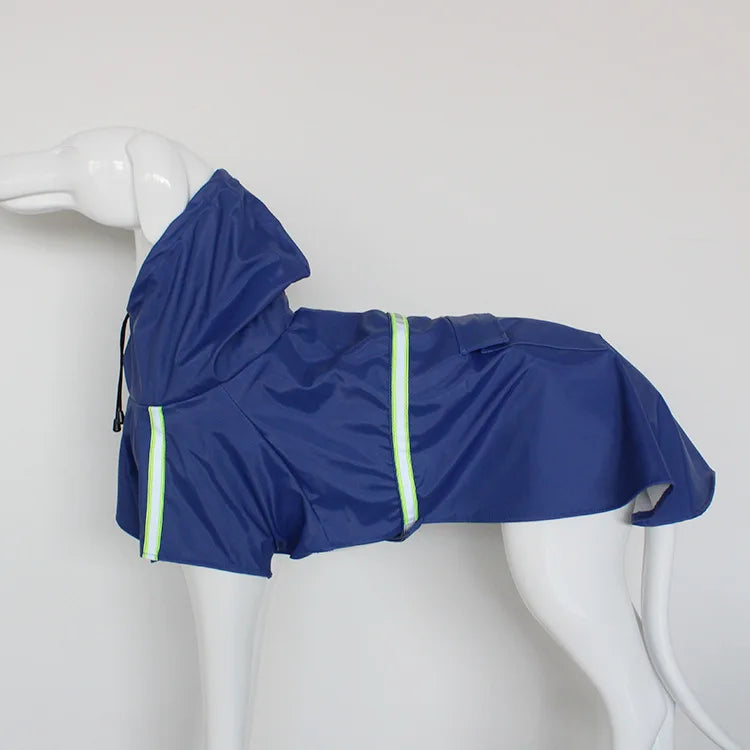 Large Dog Raincoat Corgi Cloak Style
