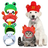 Cute Crab Frog Pet Hat