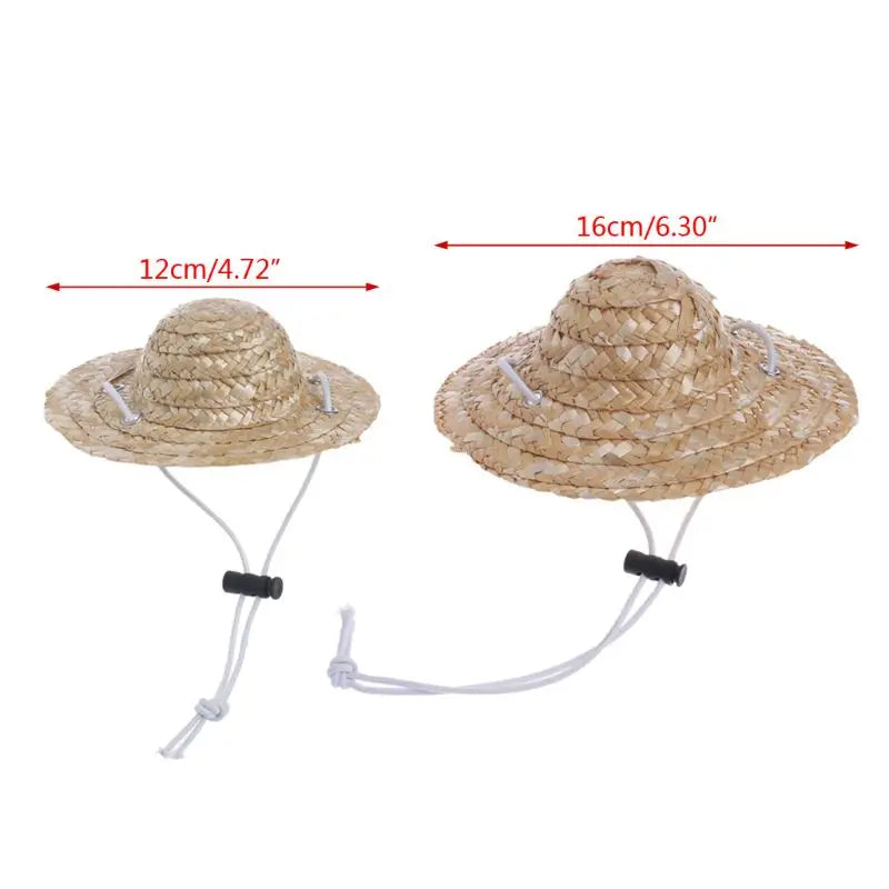 Dog Straw Hat