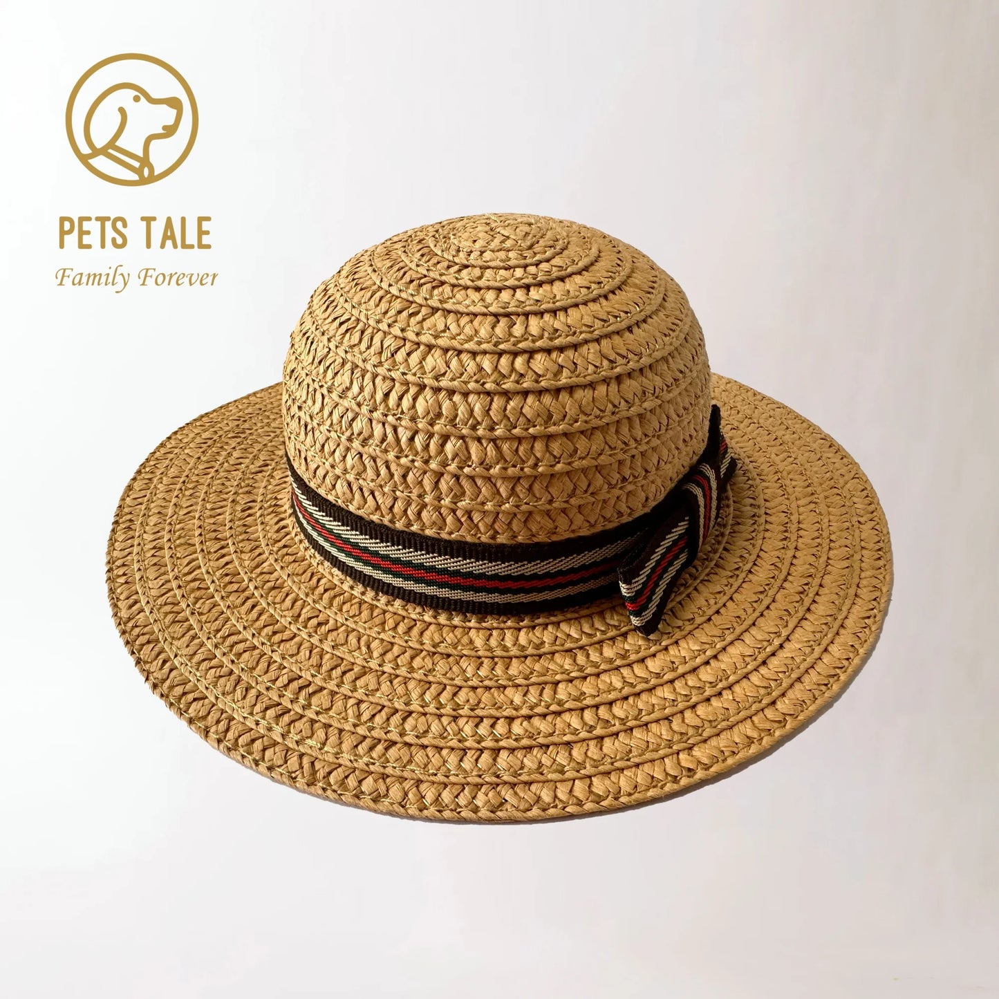 Premium Dog Straw Hat