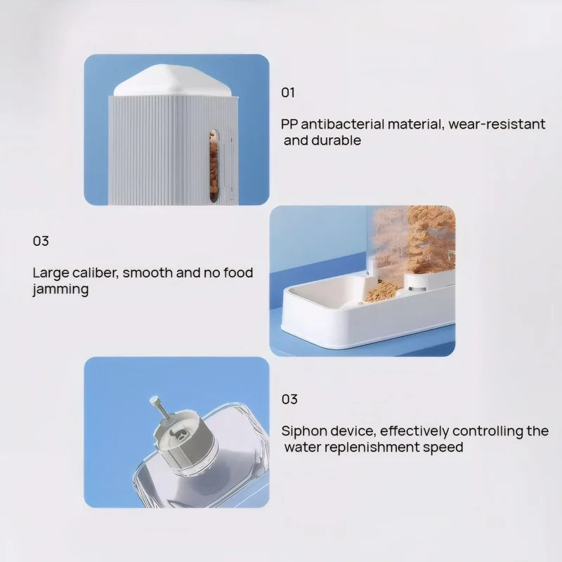 3.5L  Automatic Feeder And Water Dispenser