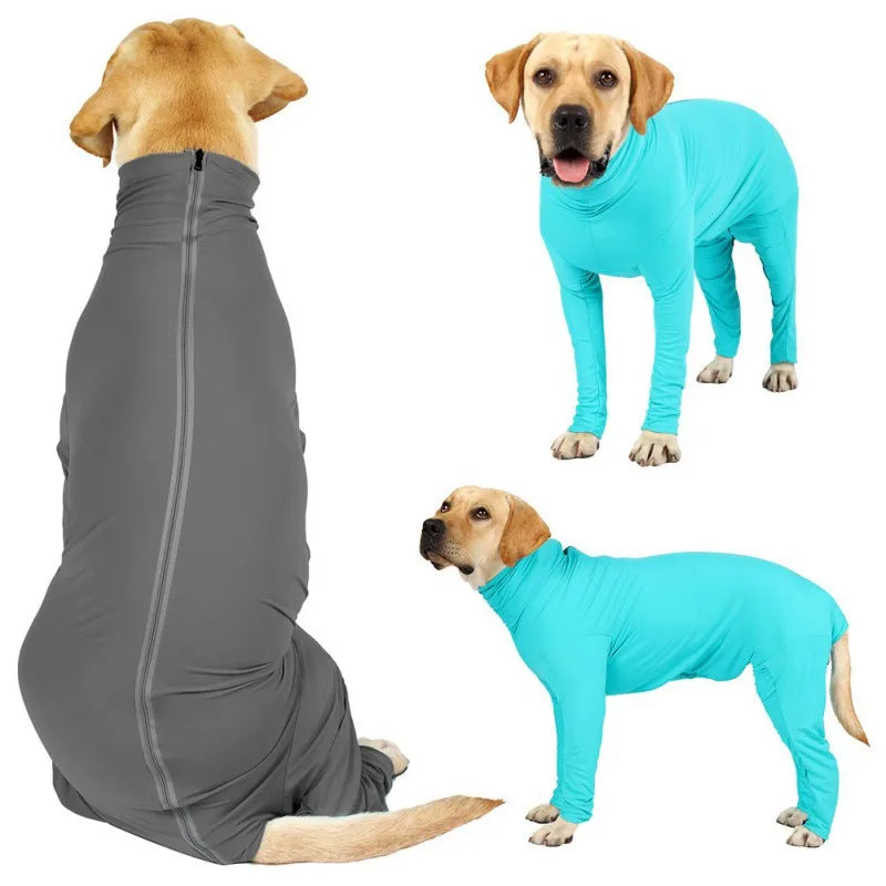 Long-Sleeved One-piece Pet Pajamas 4-Legged