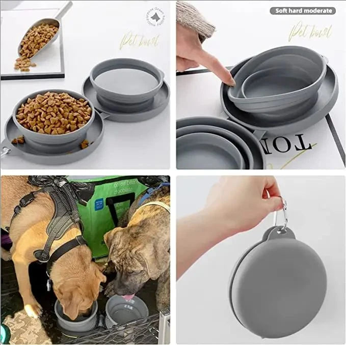 Folding Silicone Pet Bowls