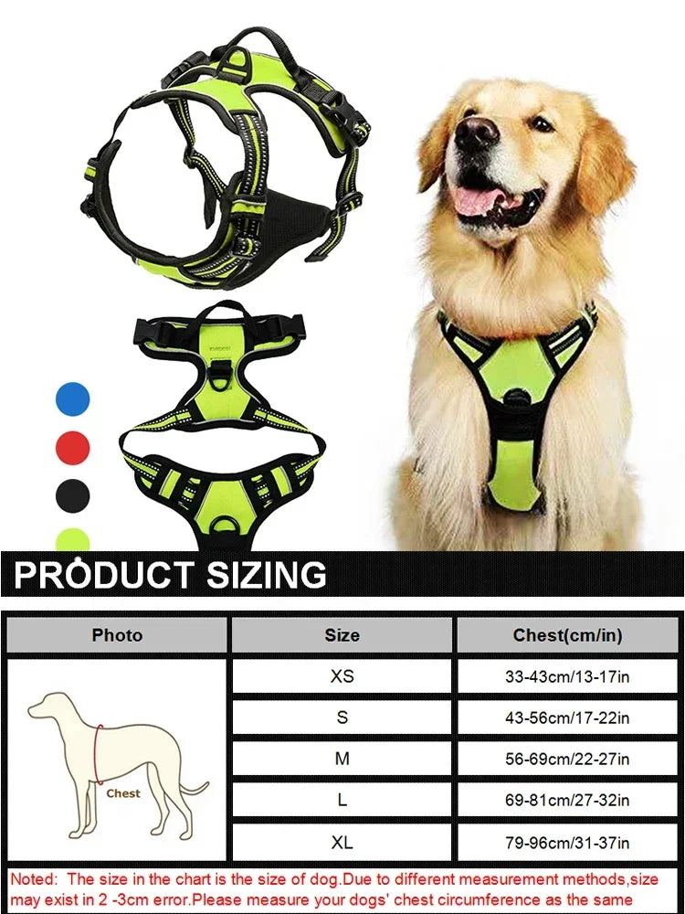 Adjustable, Reflective, Breathable Harness Vest