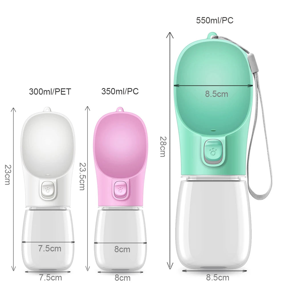 Outdoor Water Bottle For Cats & Dogs
