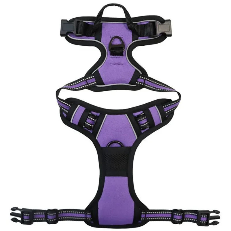 Adjustable, Reflective, Breathable Harness Vest