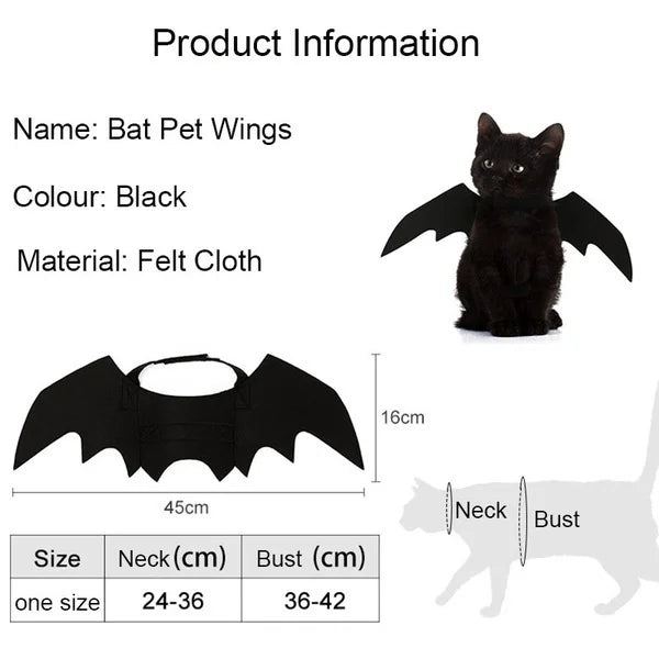 Black Bat Wings Harness, Halloween Costume Cosplay