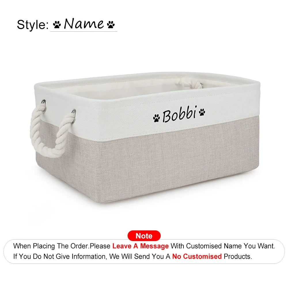 Pet Toy Basket