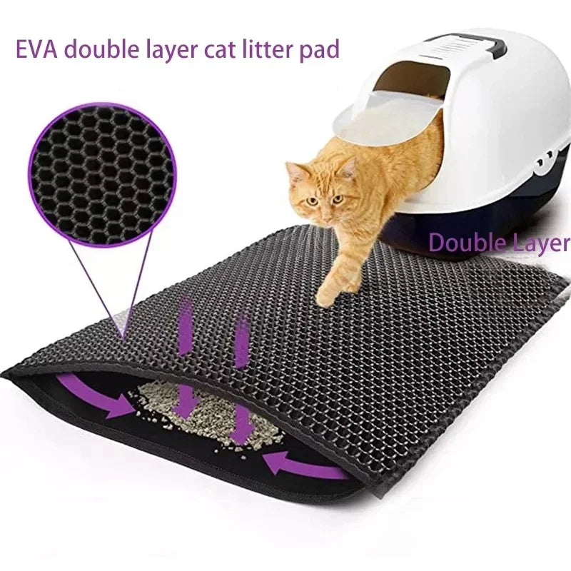 Cat Litter Double Layer Mat