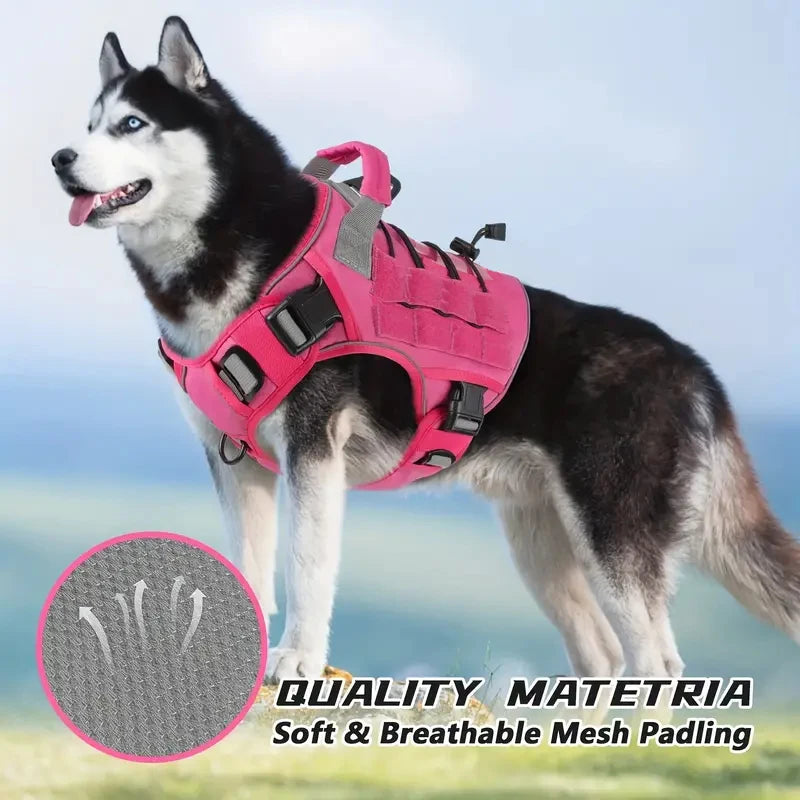 Adjustable No-Pull Tactical Harness