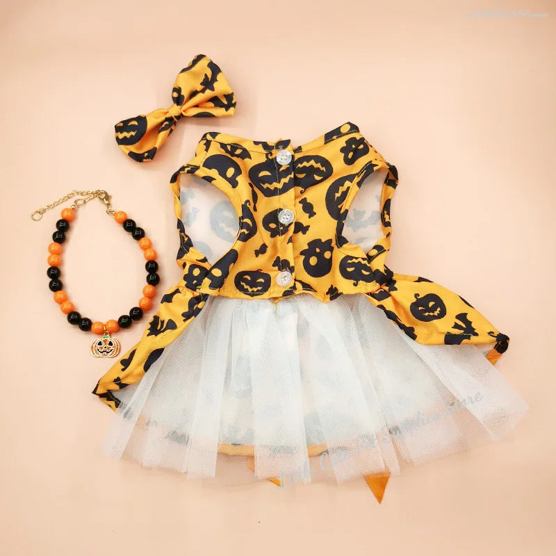 Halloween Dress For Small Medium Dogs