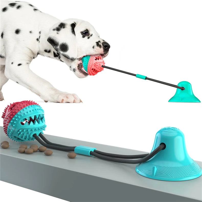 Dog Food Toy Silicon Suction Cup