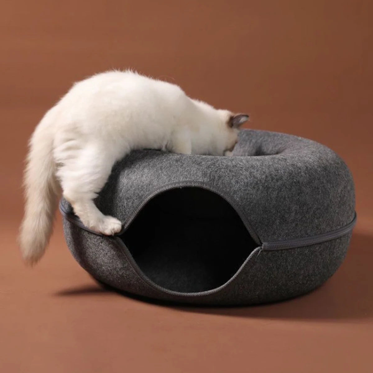 Felt Donut Bed House