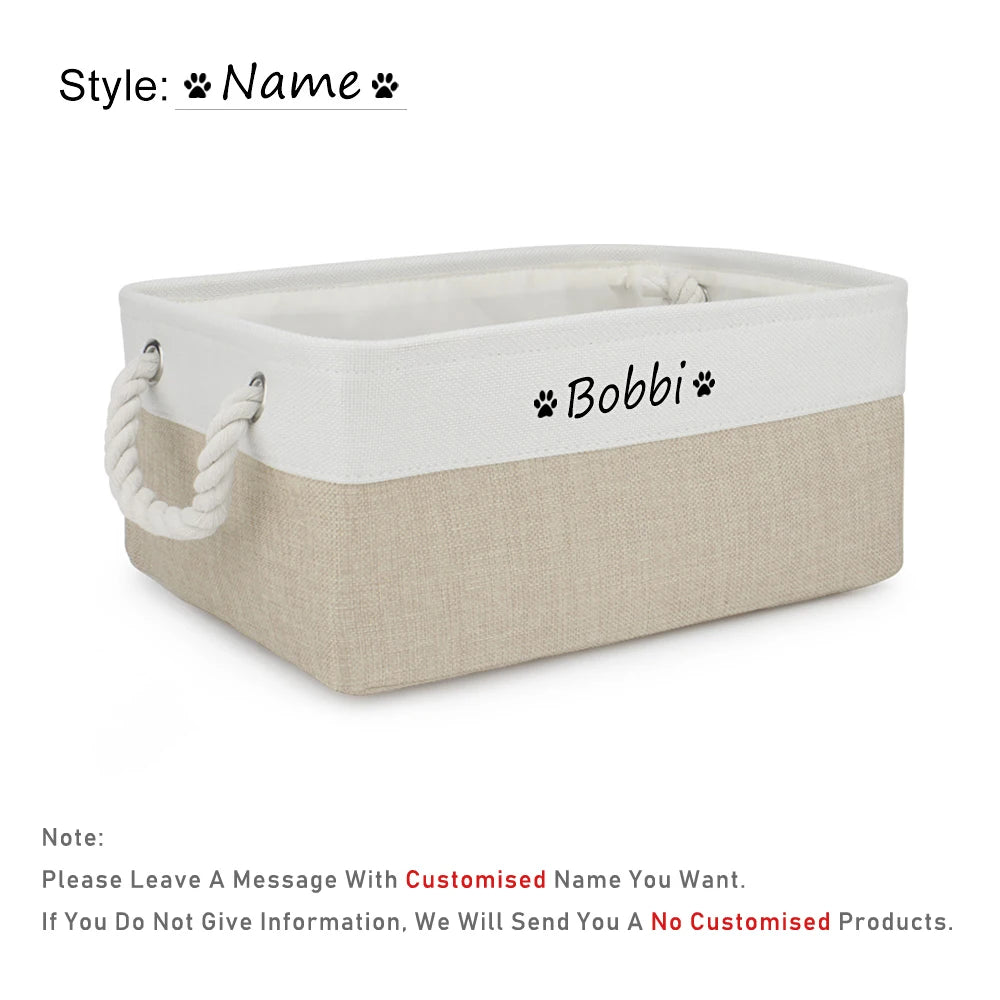Pet Toy Basket
