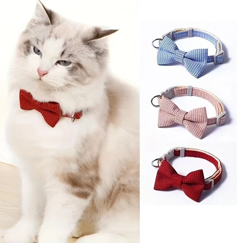 Cute Cat Collar with Bow