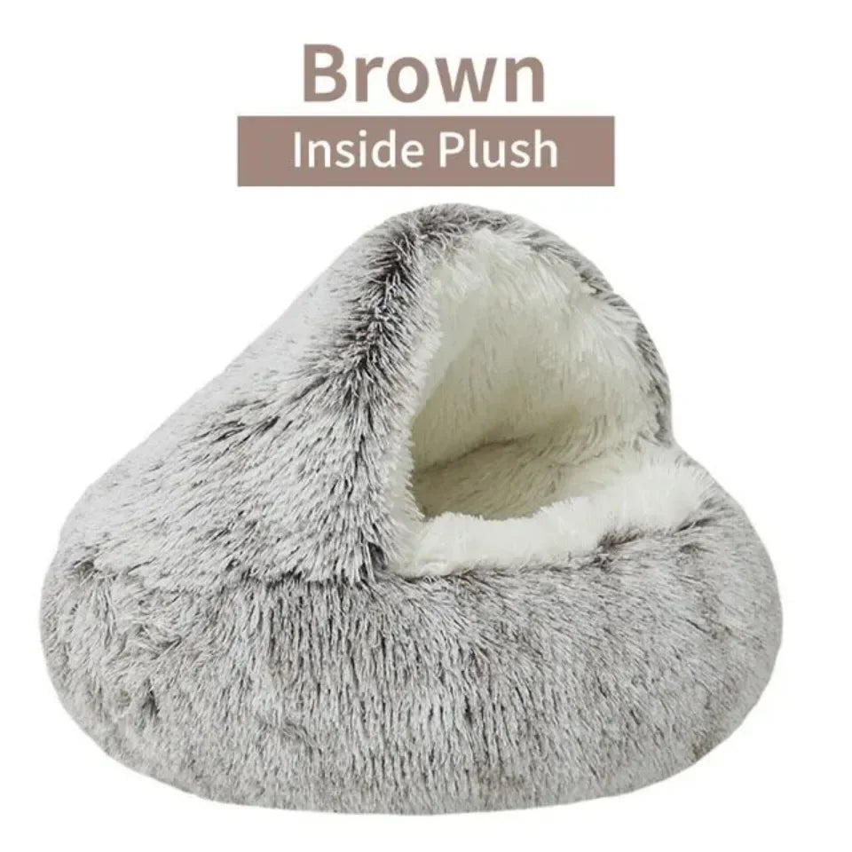 Pets Sleeping Enclosed Round Cushion