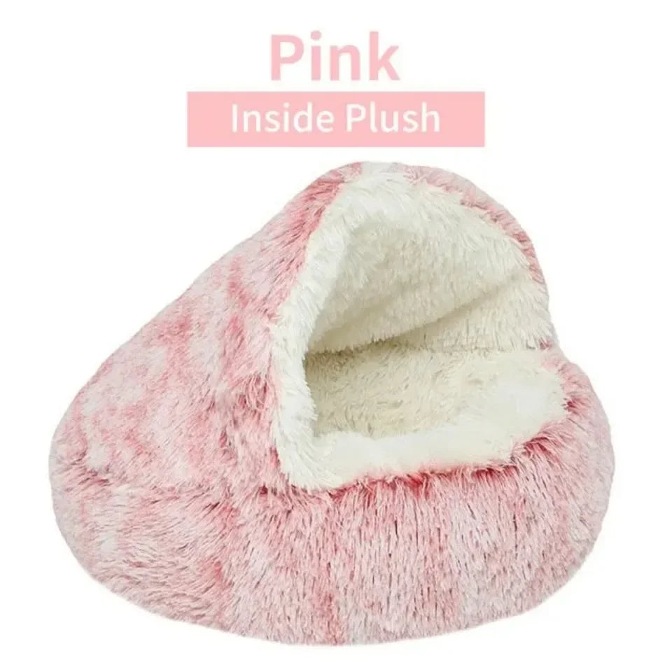 Pets Sleeping Enclosed Round Cushion