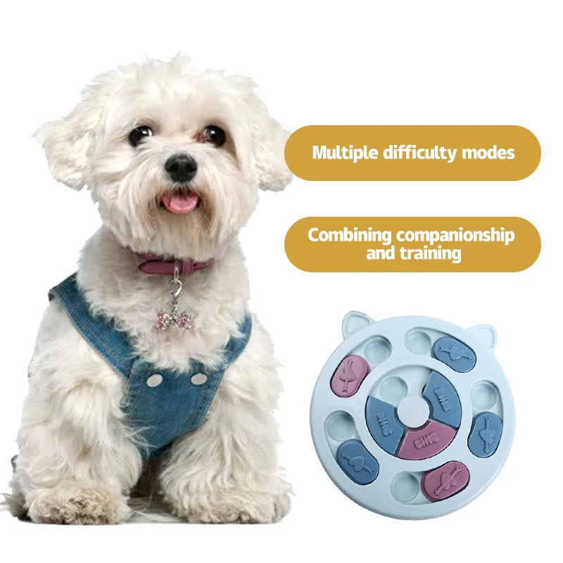Interactive Brain Training Slow Feeding Bowl