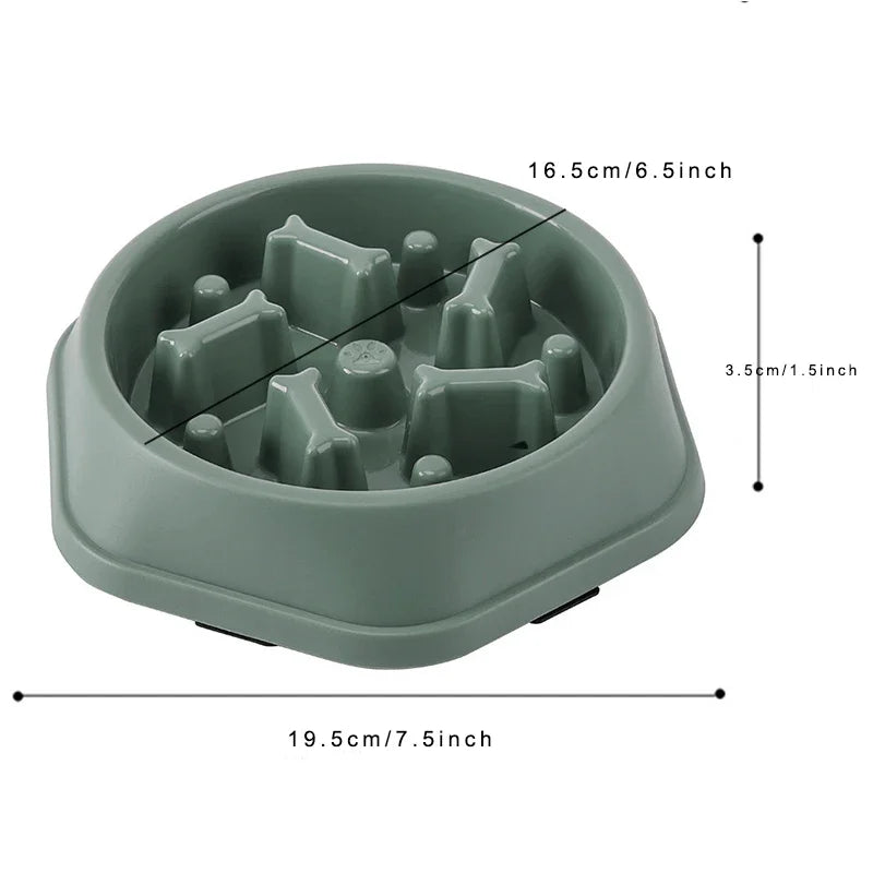 Anti-choking Slow Feeding Bowls