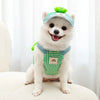 Cartoon Pet Harness Leash Sun Hat Set