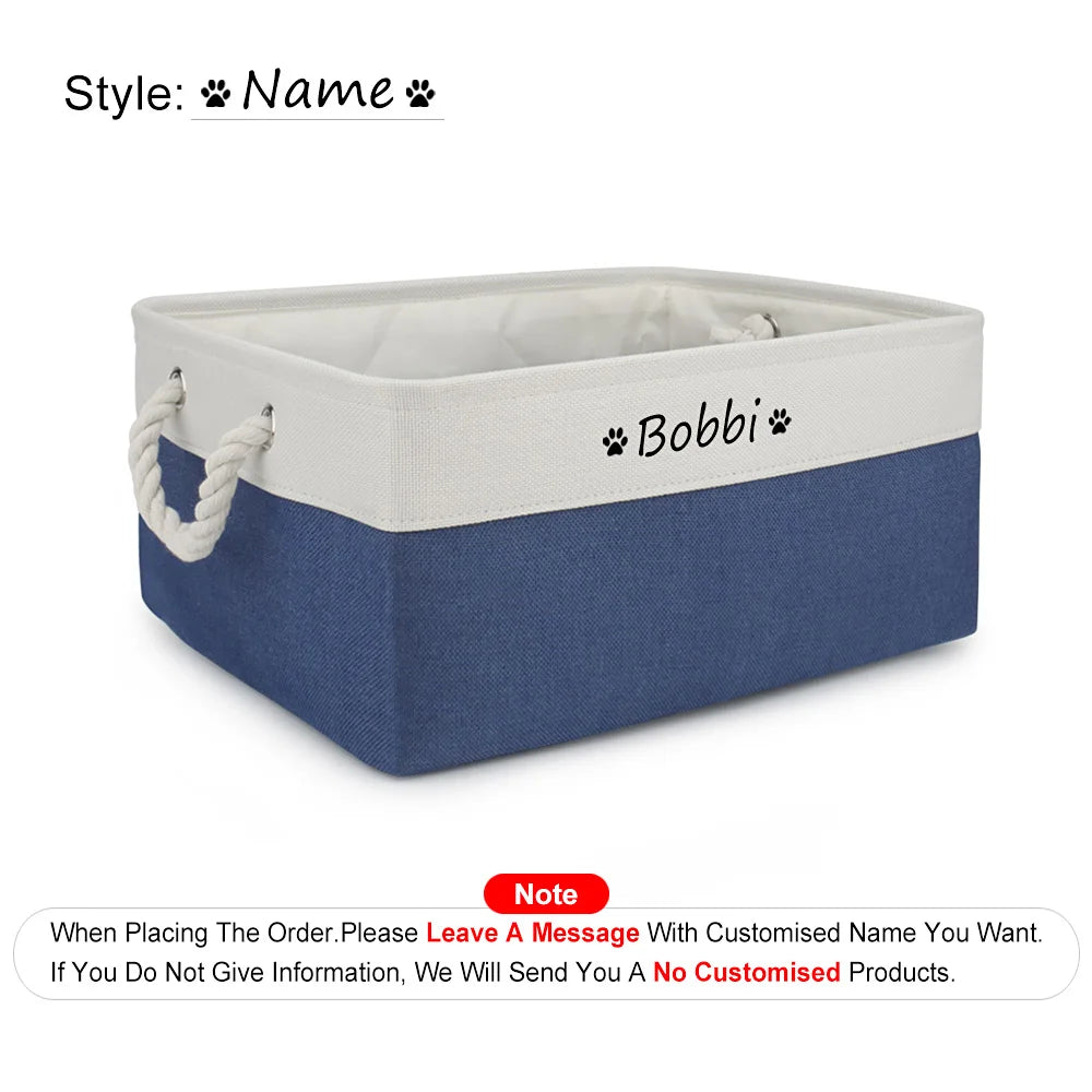 Pet Toy Basket