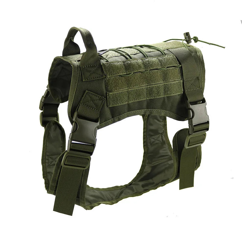 Tactical Dog Harness Military Training K9 Padded