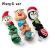 Christmas Elf Penguin Pet Squeaky Sound Toy Cute Animal Squeak Dog Toy Puppy