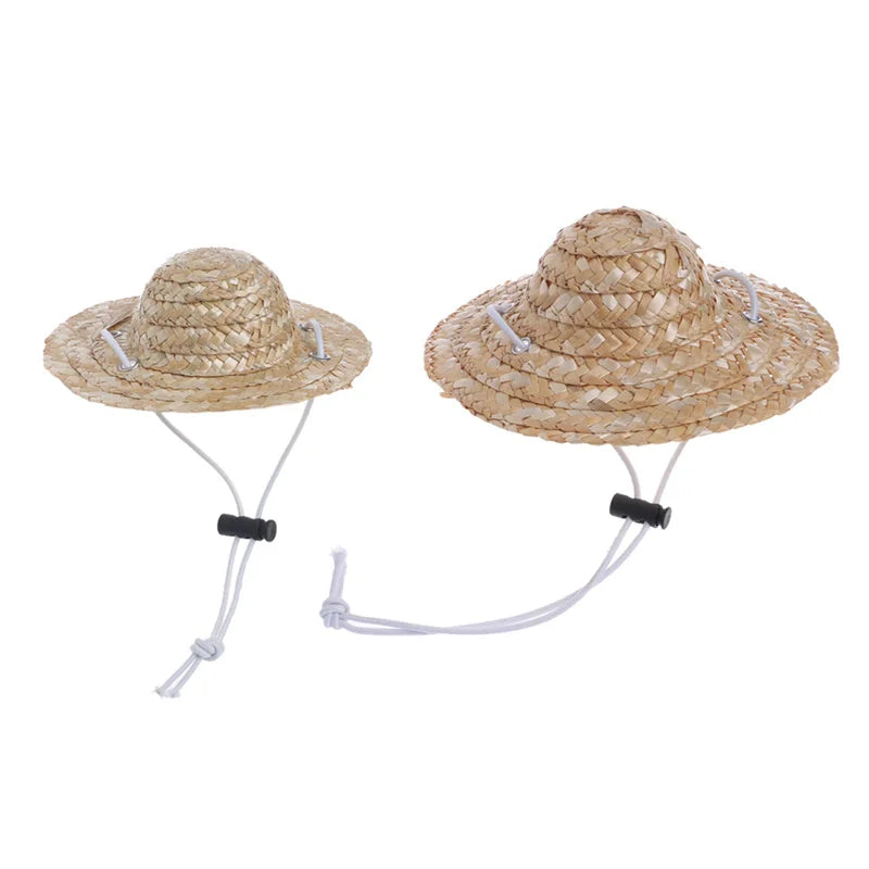 Dog Straw Hat