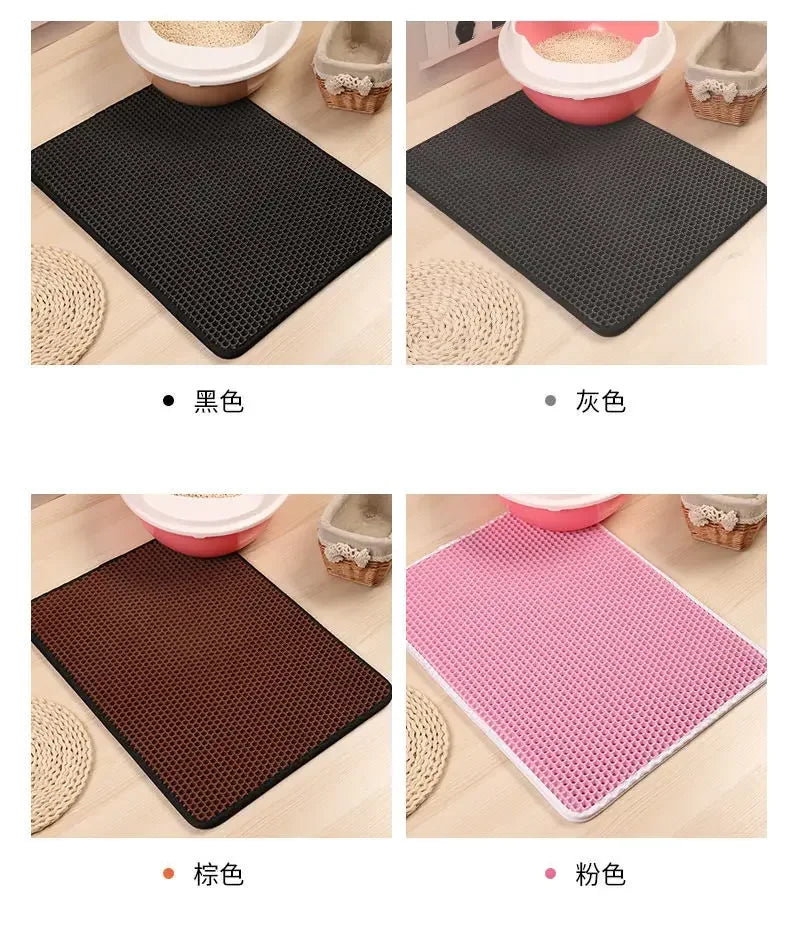 Cat Litter Double Layer Mat