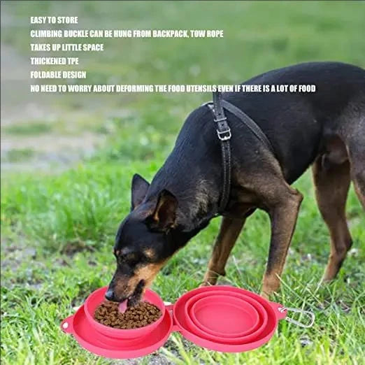 Folding Silicone Pet Bowls