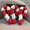 Christmas Candy Shaped Pet Toy Pet Dog Voice Toy Plush Doll Sofa Cushion Christmas Decor Puppy Teeth Grinding Anti Bite Dog Toy