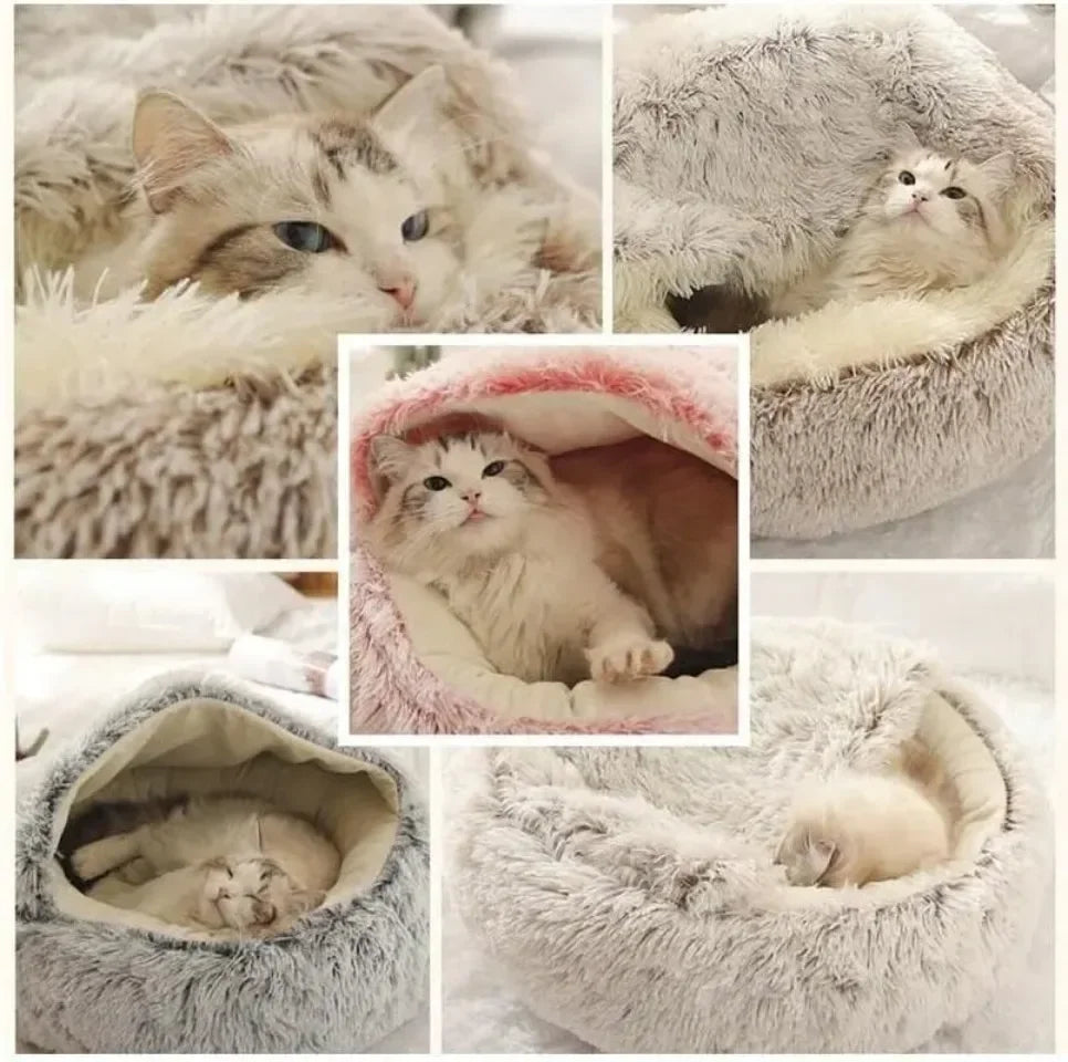 Pets Sleeping Enclosed Round Cushion