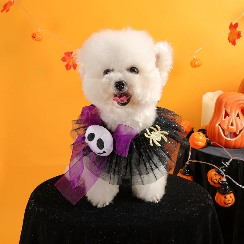 Halloween, Ghost Spider Gauze Scarf