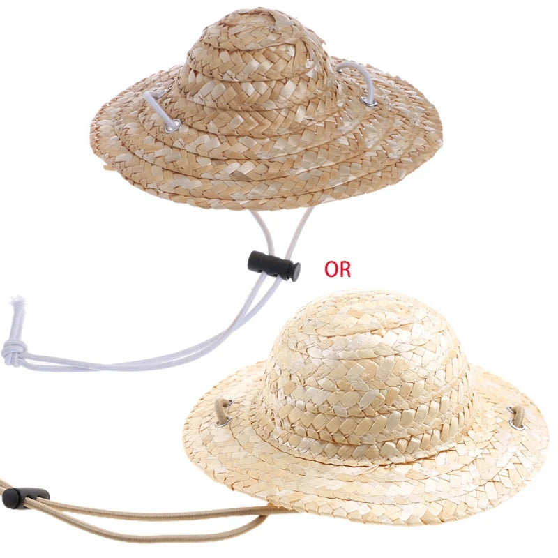 Dog Straw Hat